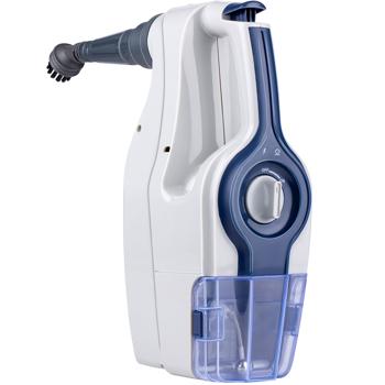 Preview: pulitore a vapore e mop a vapore 2 in 1 (1600 W, bianco-blu) - Pulizia accurata e profonda senza prodotti chimici - Ideale per tutti i pavimenti e le superfici Preview: pulitore a vapore e mop a vapore 2 in 1 (1600 W, bianco-blu) - Pulizia accurata e profonda senza prodotti chimici - Ideale per tutti i pavimenti e le superfici