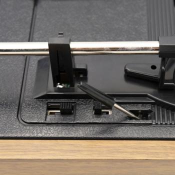 Tourne-Disque Technaxx TX-103 - Numérisation Vinyle, Cassette, CD | Bluetooth, Radio FM/AM | Haut-Parleurs Intégrés