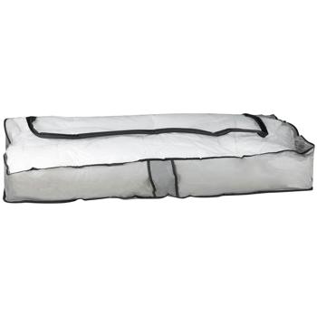 Preview: set of 4 underbed drawers, transparent, 102 x 45 x 15 cm