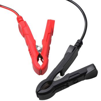 Preview: 6V/12V car battery trickle charger - With 2 test programs for starter & alternator, reliable battery maintenance