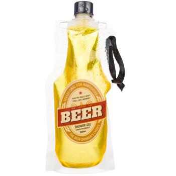 Preview: Duschgel Bierflasche 300 ml - lustiges Design mit Lemon-Duft - erfrischendes Duscherlebnis & Wellness-Auszeit für Männer - ideales Geschenk