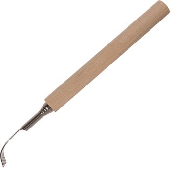 Preview: Gratte-dos Télescopique avec Manche en Bois - Aide Parfaite pour Zones Difficiles - Compact 17-52cm - Dents Arrondies- 50g