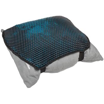 Preview: Selbstkühlendes Kühlkissen, schwarz/blau: zuverlässige Kühlauflage ohne Vorkühlung - schnelle Hilfe an heissen Sommertagen