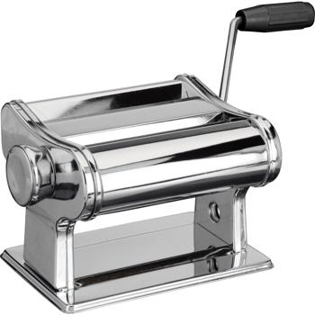 Preview: Edelstahl Pastamaschine: 9 Stärken - Für Spaghetti, Fettuccine, Lasagne - inkl. Tischhalterung - Frische Pasta wie vom Italiener