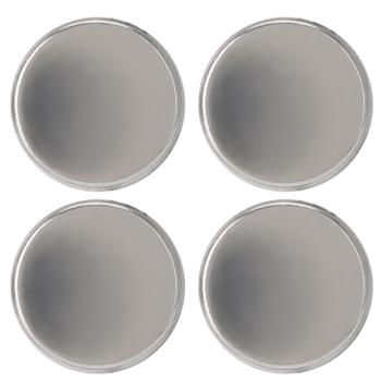 Preview: Tafelmagnet-Set 16 Stück - Ideal für Whiteboards Kühlschränke Magnetwände - Praktische Scheibenmagnete Ø 2cm silber - 14g je Magnet für Organisation