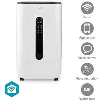 Preview: Déshumidificateur SmartLife 5-en-1 - 5 modes, 20 L/jour - Prévient moisissures, climat optimal, Wi-Fi, Alexa/Google Assistant - 45m³