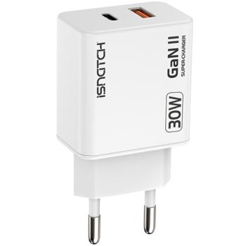 Preview: lot de 2 chargeurs Dual USB, QC 3.0, technologie GaN, 30 watts