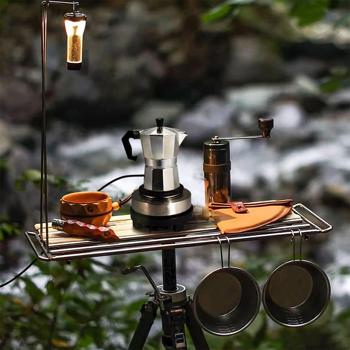 Preview: Compact electric mini single hotplate, Ø 10 cm, 500 watts, ideal for camping, student apartments & small kitchens, fast heating, space-saving