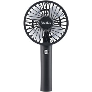 Preview: Flexible 2in1 hand & table fan (black): Battery & USB operation, 3 levels for optimum cooling, compact, portable & ideal for office, travel & home