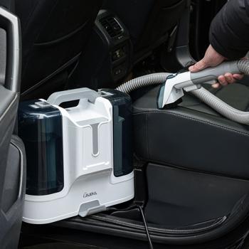 Preview: Powerful washing vacuum cleaner (450W, 11kPa): Deep cleaning for upholstery, car seats & textiles, effective against stains & odors, for a clean home & car
