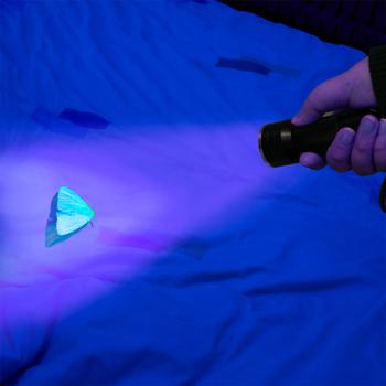 Preview: Lampe UV multifonction – lampe torche et détecteur de faux billets/faux papiers – 21 LED, à piles