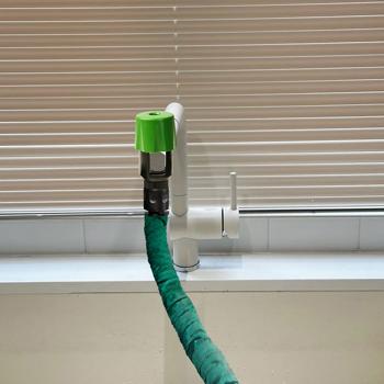 Preview: Adattatore universale per rubinetti: trasforma qualsiasi rubinetto in un raccordo per tubi flessibili per il giardino e la casa, pratico e facile da installare, per un‘irrigazione flessibile