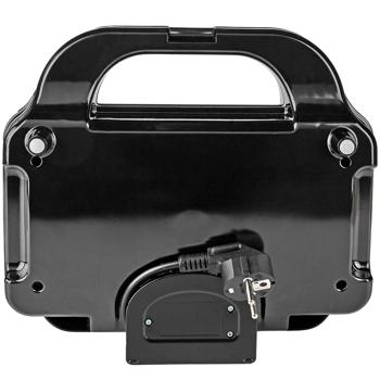 Preview: High-quality 3in1 stainless steel multi-grill, sandwich maker, waffle iron and contact grill, 900 W, removable and dishwasher-safe plates