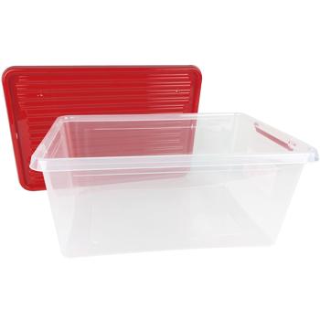 Preview: 2er-Set Aufbewahrungsbox für Christbaumkugeln mit 30 Fächern