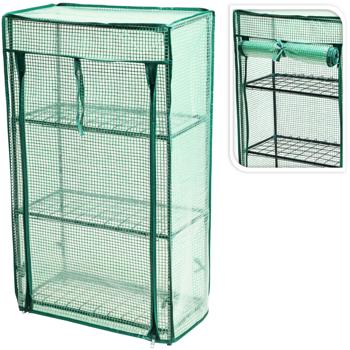 Preview: set of 2 mini greenhouses, 42 x 80 x 24 cm