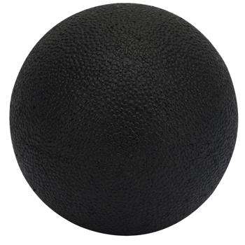 Preview: Punctual massage ball, 8 cm, black - fascia trainer for effective pain relief & deep relaxation