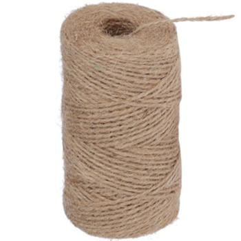 Preview: Jute cord in metal dispenser for fastening and crafting, 100 m long