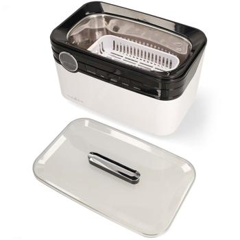 Preview: Professional Ultrasonic Cleaner 1800 ml: 43 kHz, 3 cleaning modes, white-black – powerful ultrasonic bath for perfect results