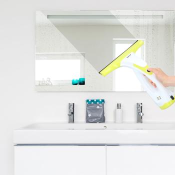 Preview: Spatola elettrica per finestre con batteria ricaricabile, 28 cm: pulizia rapida e senza sbavature, per finestre e superfici lisce, soluzione per risparmiare tempo