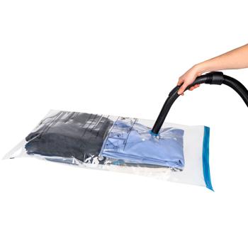 Preview: set of 12 vacuum bags with clip closure, 2 sizes