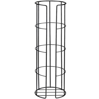 Preview: Toilettenpapierhalter schwarz - Platz für 4 WC-Ersatzrollen - Stabiler WC-Papierständer Metall - Modernes Design - Kein Bohren nötig (14.5x45 cm) Preview: Toilettenpapierhalter schwarz - Platz für 4 WC-Ersatzrollen - Stabiler WC-Papierständer Metall - Modernes Design - Kein Bohren nötig (14.5x45 cm)