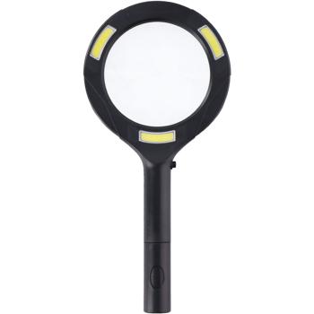 Preview: set di 2 Lenti d‘ingrandimento illuminate con 250 lumen, perfette per la lettura e la precisione, illuminazione LED brillante, visione chiara di piccoli dettagli