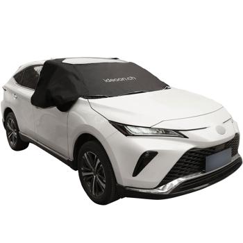 Preview: Car window cover with side window protection, magnetic attachment, 270 x 94 cm