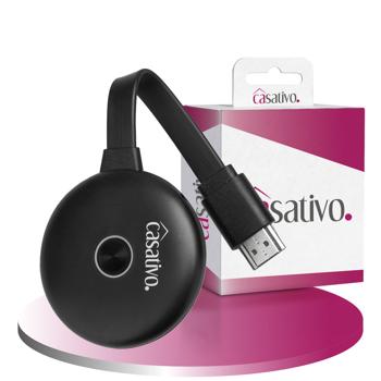 Preview: WLAN HDMI 4K streaming receiver dongle, wireless SmartMedia player, AirPlay, DLNA, Miracast, iOS, MacOS, Airplay, Android, for TV, monitor, projector