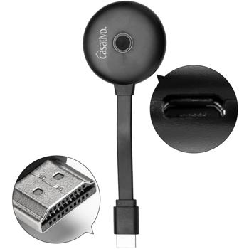 Preview: WLAN HDMI 4K streaming receiver dongle, wireless SmartMedia player, AirPlay, DLNA, Miracast, iOS, MacOS, Airplay, Android, for TV, monitor, projector