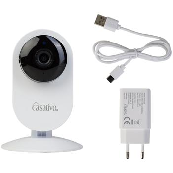 Preview: set of 2 High-resolution Full HD IP surveillance camera with night vision. Motion detection & two-way audio, surveillance for your home & office