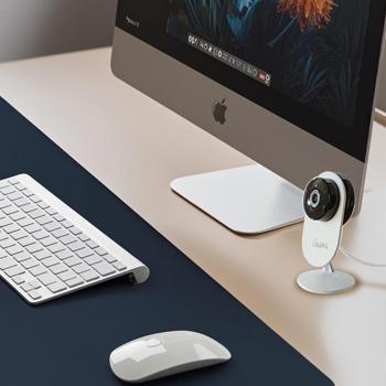 Preview: set of 2 High-resolution Full HD IP surveillance camera with night vision. Motion detection & two-way audio, surveillance for your home & office