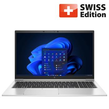 HP EliteBook 850 G8 15.6’’ Full HD, Core i5, 16GB RAM, 256GB SSD, CH-Tastatur – Generalüberholtes Business-Laptop mit Win 11 Pro