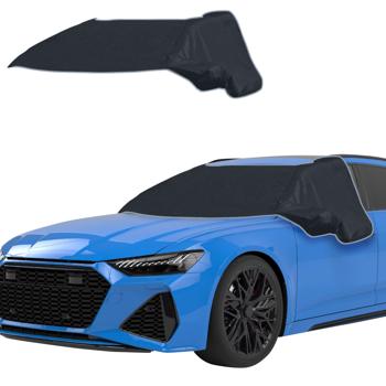 Preview: 2 couvertures pare-brise anti-givre magnétiques 270 x 94 cm – protègent vitres latérales, rétroviseurs et serrures – bâches hiver pour voiture Preview: 2 couvertures pare-brise anti-givre magnétiques 270 x 94 cm – protègent vitres latérales, rétroviseurs et serrures – bâches hiver pour voiture