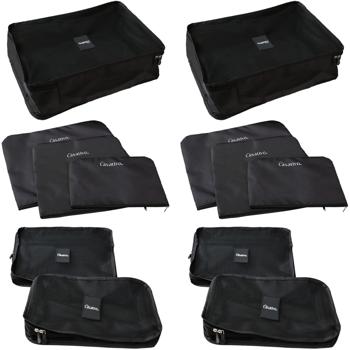 Preview: Pratici sacchetti organizzatori (set da 12) per valigie, zaini e borse da viaggio: per un imballaggio strutturato, compatto, leggero e ideale per i viaggi