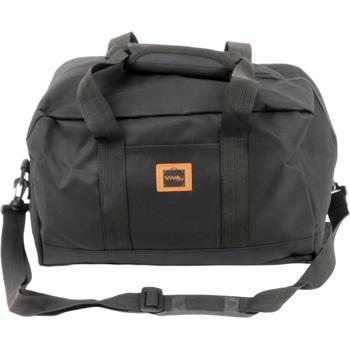 Preview: Robuste Reisetasche - Handgepäck-Format für Flugreisen & Urlaub - schwarz, 35x20x20cm, faltbar, Polyester - mit Schulterriemen & Seitentasche Preview: Robuste Reisetasche - Handgepäck-Format für Flugreisen & Urlaub - schwarz, 35x20x20cm, faltbar, Polyester - mit Schulterriemen & Seitentasche