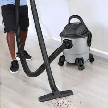 Preview: Wet/dry vacuum cleaner with multifilter, 1500W, 15 kPa - 14L container, gray-black, for sparkling clean results