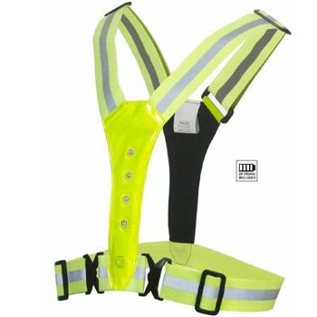 Preview: 2er-Set Hochsichtbare Sicherheitsweste in Neongelb, 3 Leuchtmodi, wasserfest & verstellbar – Gürtelweste ideal für Jogger, Radfahrer & Outdoor-Sport bei Dunkelheit Preview: 2er-Set Hochsichtbare Sicherheitsweste in Neongelb, 3 Leuchtmodi, wasserfest & verstellbar – Gürtelweste ideal für Jogger, Radfahrer & Outdoor-Sport bei Dunkelheit