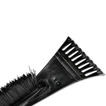 Preview: Gratte-glace avec Balai à Neige 2-en-1 - Poignée Softgrip - Pour Pare-Brise, Toit Voiture - 45 cm - Plastique - Retrait Efficace Neige & Glace