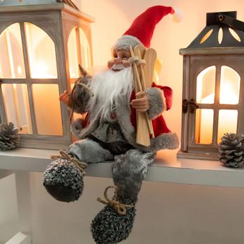 Preview: 8502471 Sgabello perimetrale Babbo Natale 50 cm