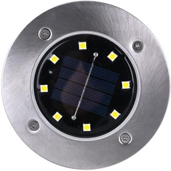 Preview: Edles 4er-Set Solar-Bodenstrahler 200lm IP44 mit Erdspiess: Helle Aussenleuchte für Garten & Weg – Schaffen Sie Sicherheit & Lichtakzente