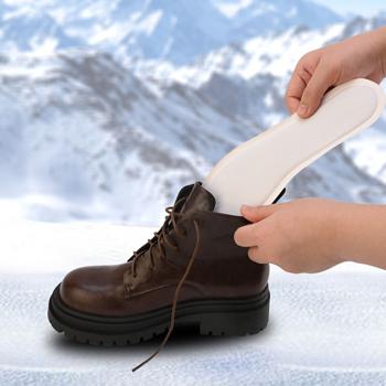 Preview: Semelles chauffantes, taille universelle, 1 paire - Chauffe-pieds pour le ski, la randonnée, le quotidien, diffusion de chaleur jusqu‘à 10 h