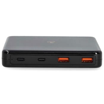 Preview: Chargeur Bureau Multiport GaN 65W - Station de Charge Rapide USB-A & USB-C pour MacBook, iPhone - Technologie IC Intelligente