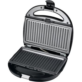 Preview: 3in1 Multifunktions-Grill - Sandwichmaker, Waffeleisen und Kontaktgrill, starke 850 W, schwarz, Antihaftbeschichtung Preview: 3in1 Multifunktions-Grill - Sandwichmaker, Waffeleisen und Kontaktgrill, starke 850 W, schwarz, Antihaftbeschichtung
