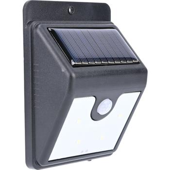 Preview: set of 3 automatic LED solar wall light with motion sensor: 50 lumens, IP44 - Wireless & environmentally friendly outdoor lighting