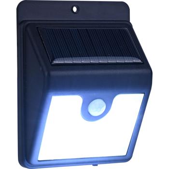 Preview: LED solar wall spotlight with motion sensor, 50 lumen, IP44