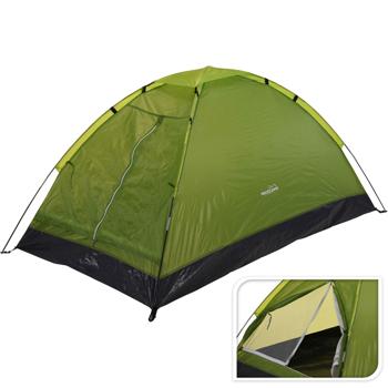 Preview: Tente Dôme Ultralégère 1-2 Personnes - Montage Rapide, 1.2kg, Verte - 220x120x100 cm - Imperméable 1500mm - Idéale Randonnée & Festival