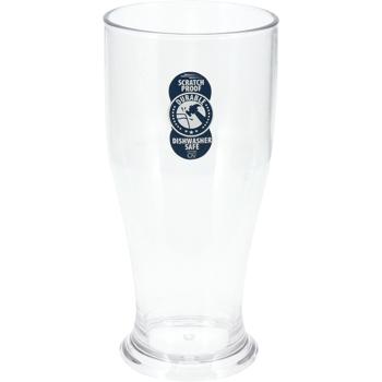 Preview: Bruchsichere Biergläser aus Kunststoff, 520 ml, Ideal für Gartenpartys, Camping & mehr, Wiederverwendbar, leicht & spülmaschinenfest