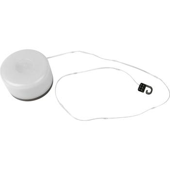 Preview: Lampe de camping 2en1 avec chaîne lumineuse LED 10m - 7 modes d‘éclairage - USB-C rechargeable - Idéale tente & jardin - 100 LED blanc chaud