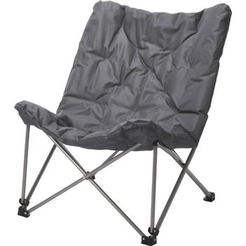 Preview: set of 2 upholstered camping chairs, foldable, robust, lightweight & space-saving, ideal for camping, outdoor & festivals