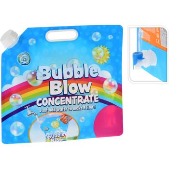 Preview: Enorme concentrato di liquido per bolle di sapone da 5 litri: per un divertimento infinito con le bolle di sapone, di alta qualità, economico e sicuro, per riempire i generatori di bolle di sapone